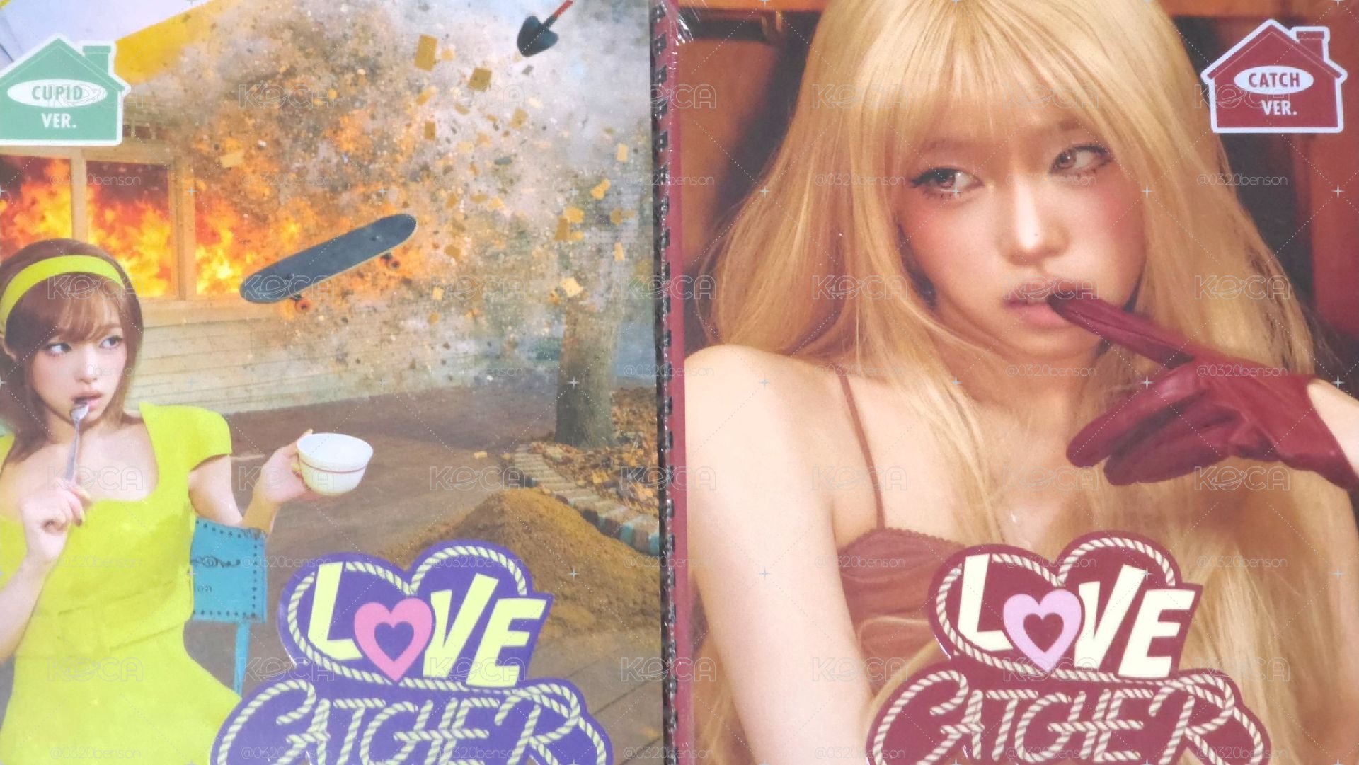 YENA LOVE CATCHER專輯一套