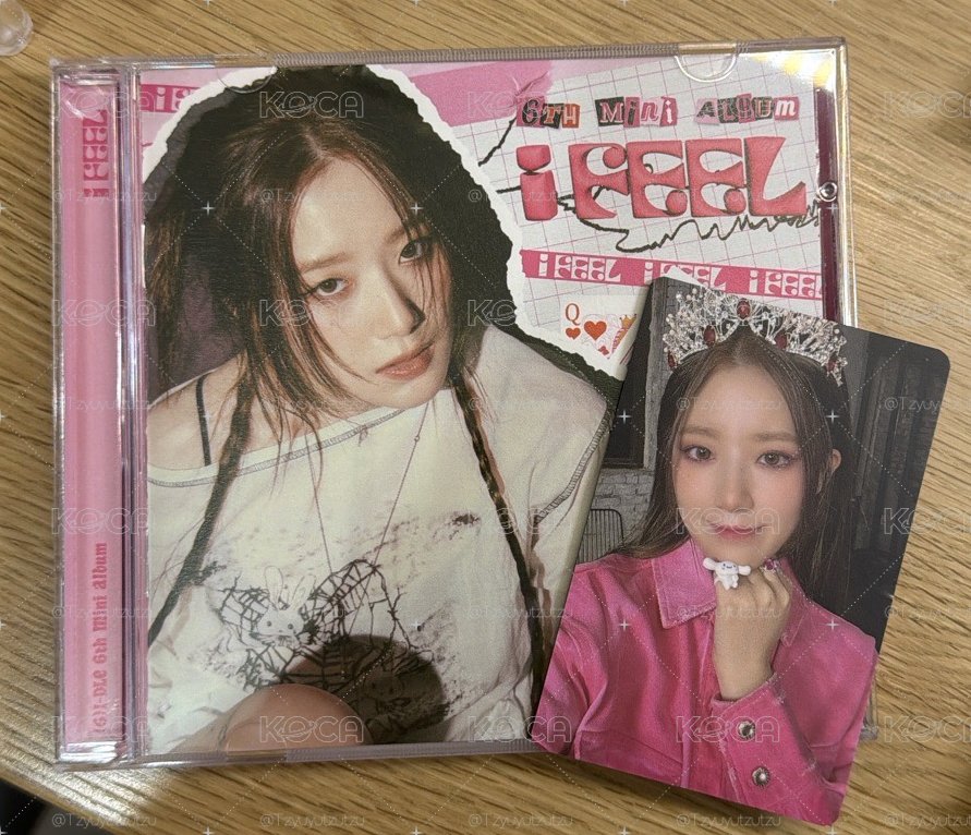 i-dle* I feel JC刷單封 全專