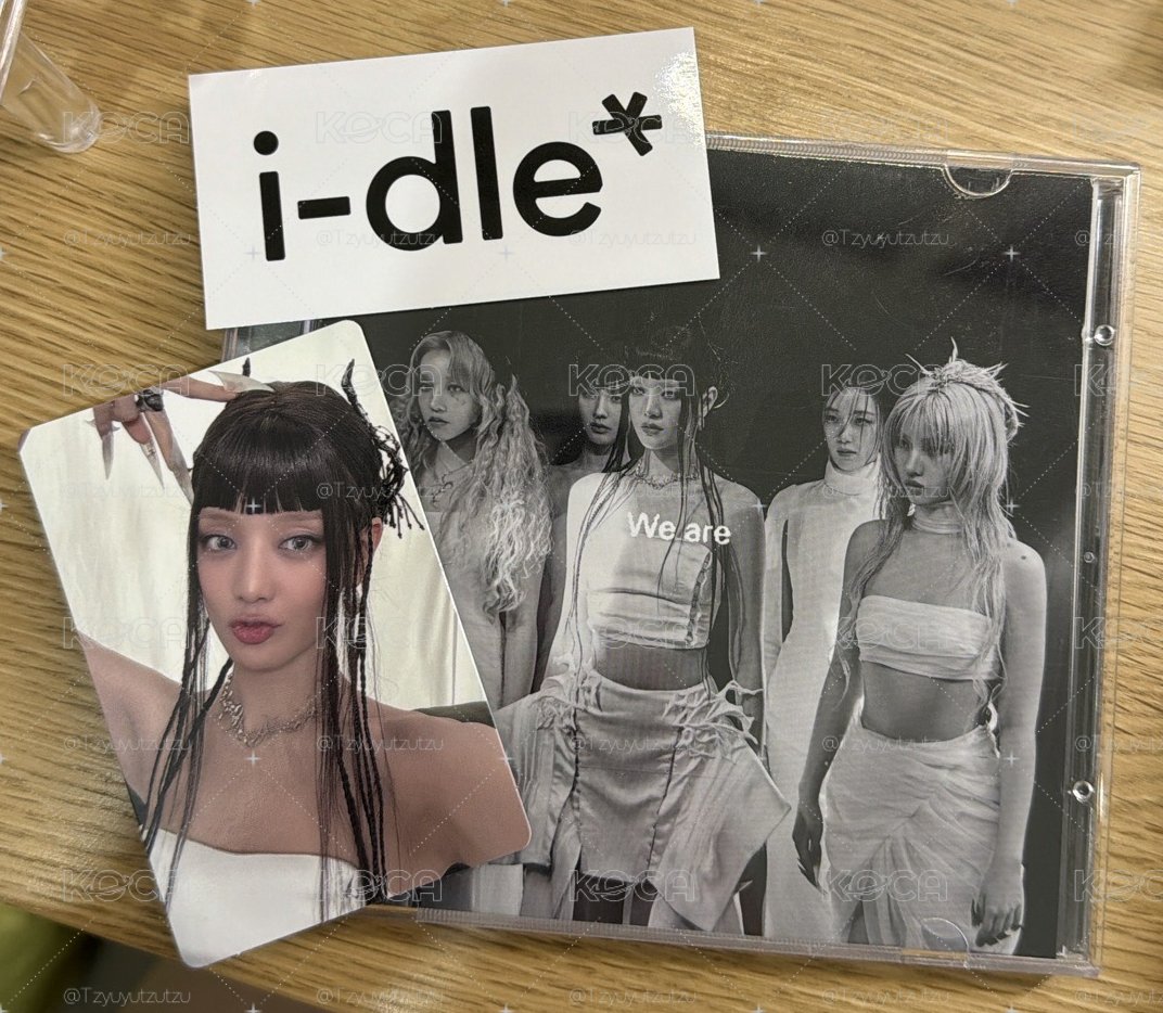 i-dle* we are 美網限定專輯 全專