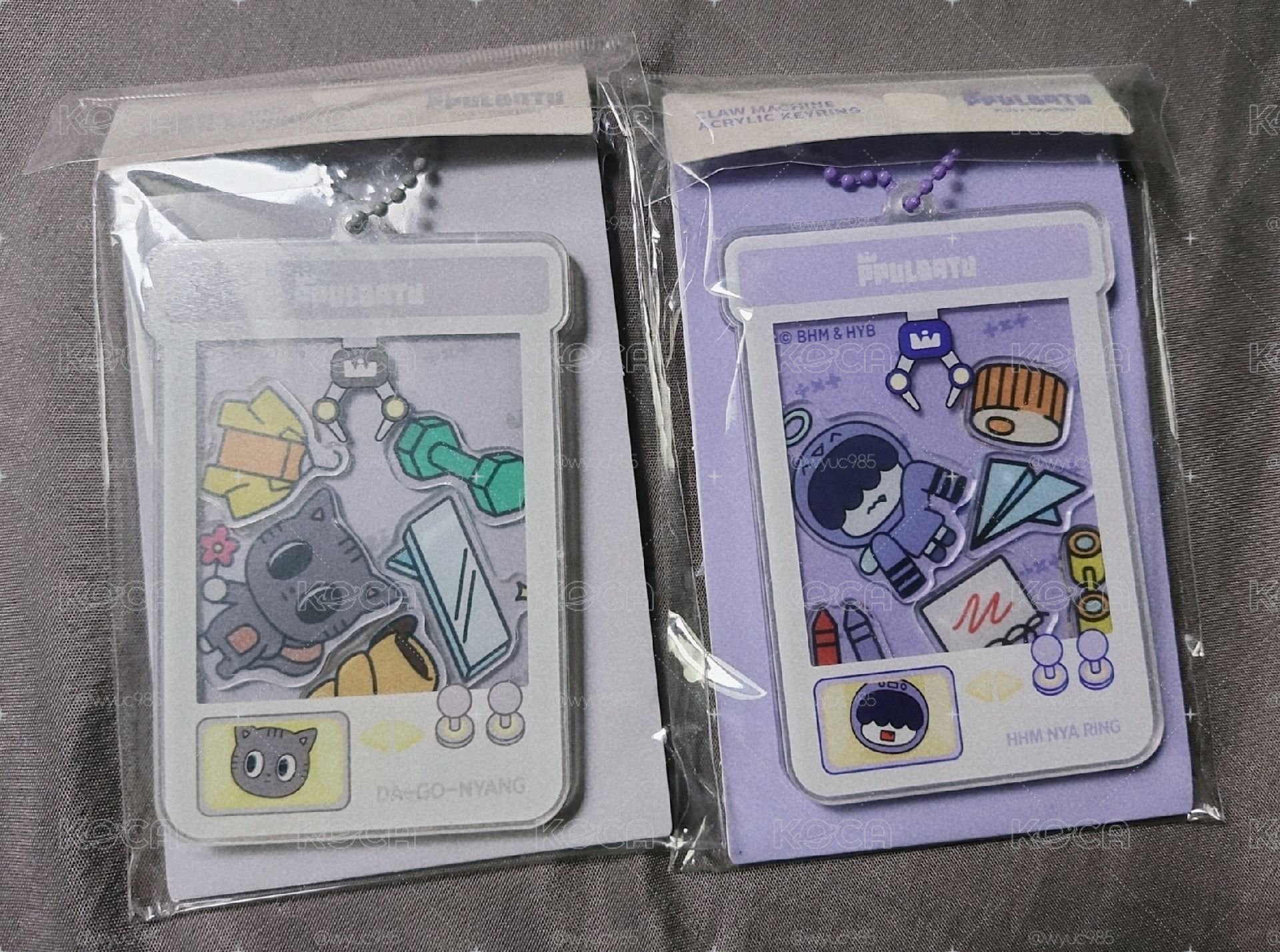搖搖樂吊飾🩶💜喵寧
