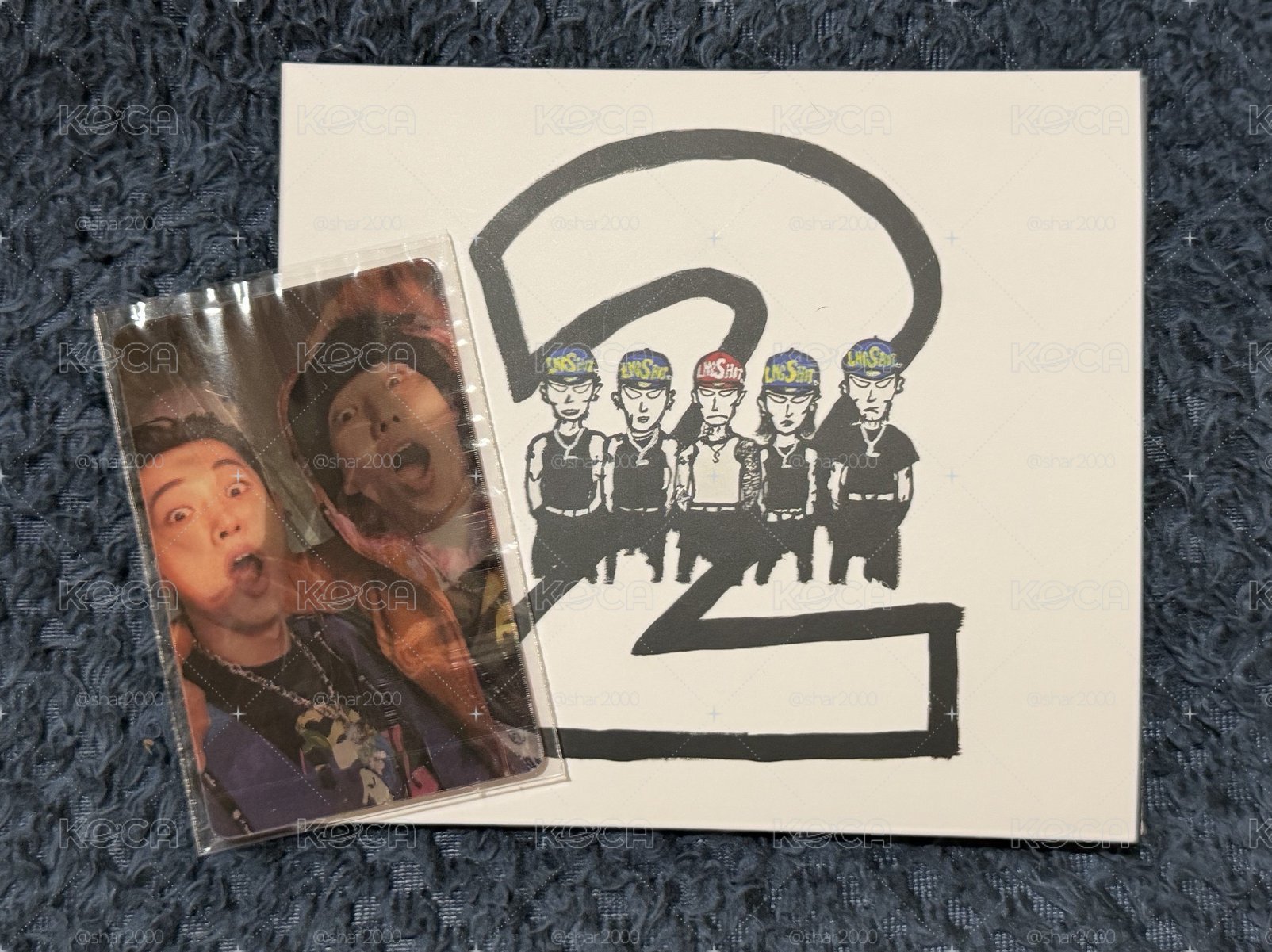 現貨｜mixtape2 已拆全專 紅底白字雙人卡