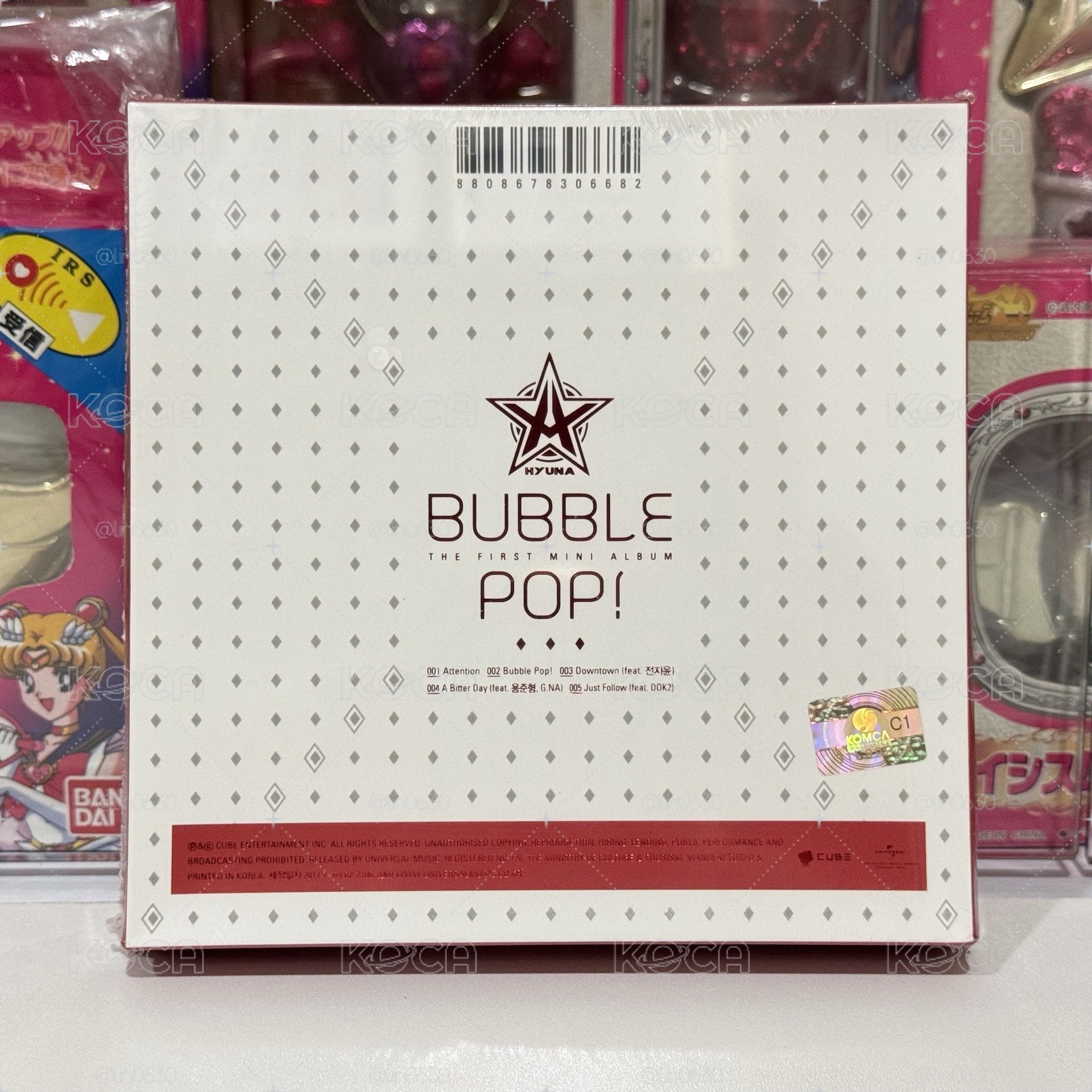 全新未拆 泫雅 solo bubble pop
