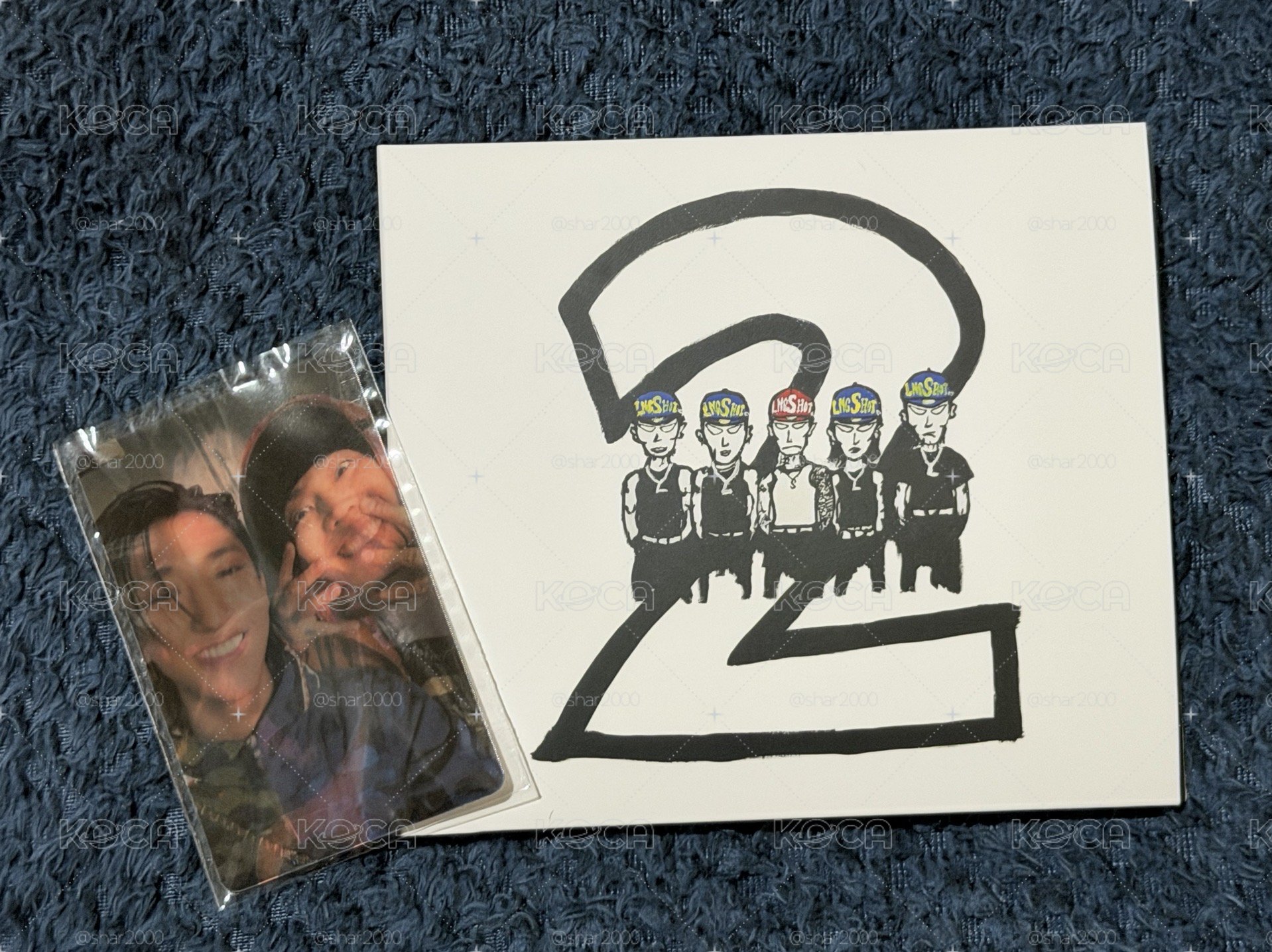 現貨｜mixtape2 已拆全專 白底紅字雙人卡