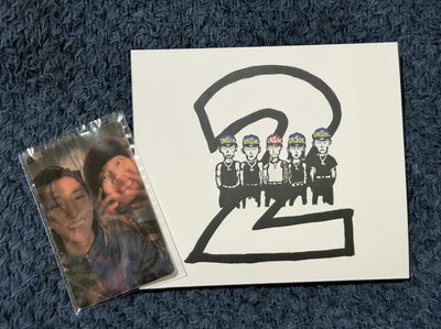 現貨｜mixtape2 已拆全專 白底紅字雙人卡