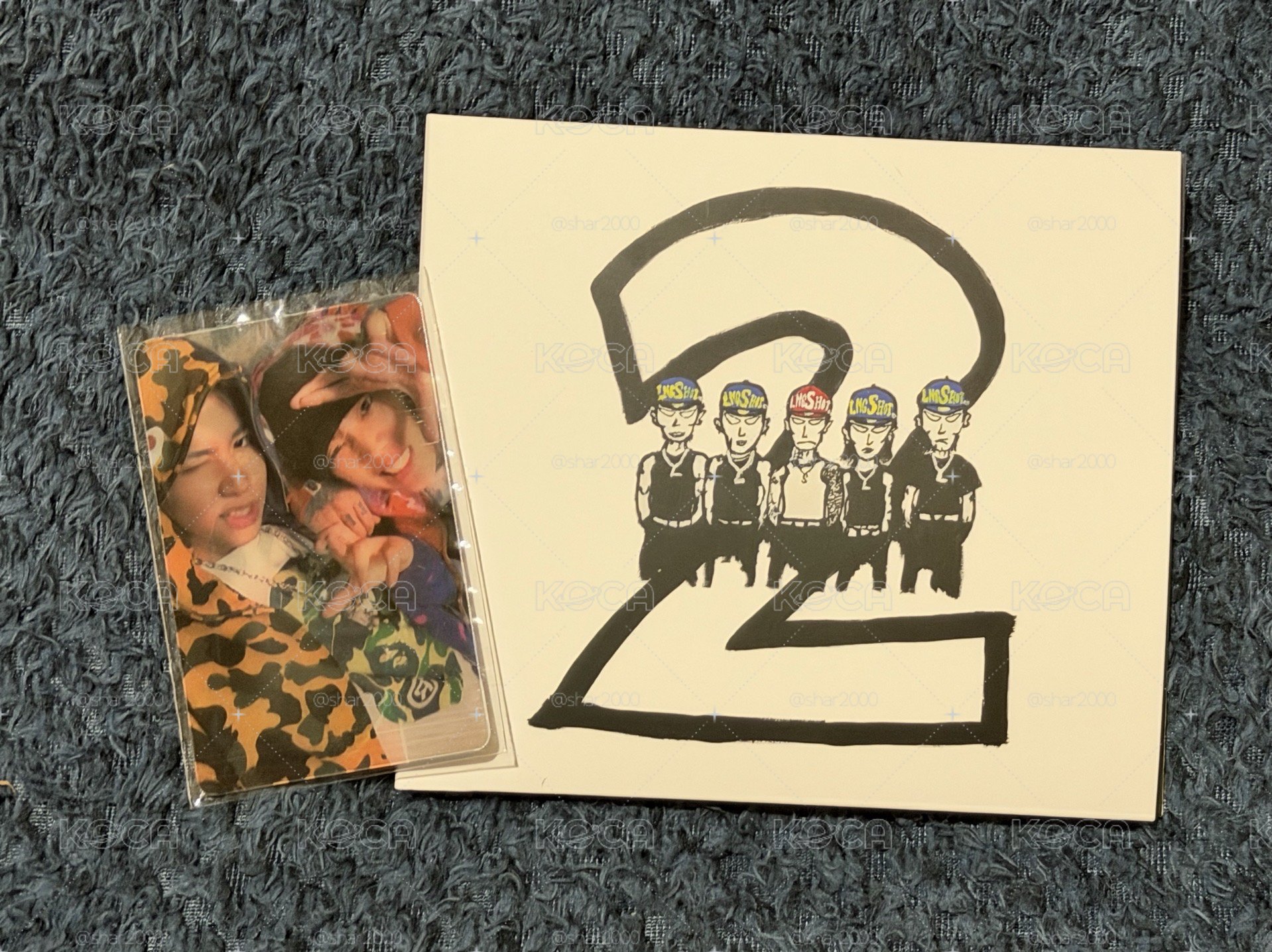 現貨｜mixtape 2 已拆全專 藍底白字雙人卡