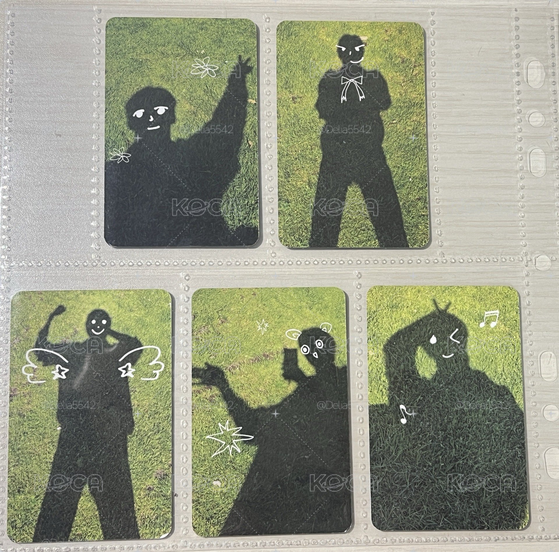美巡寫真一套（草地卡背）