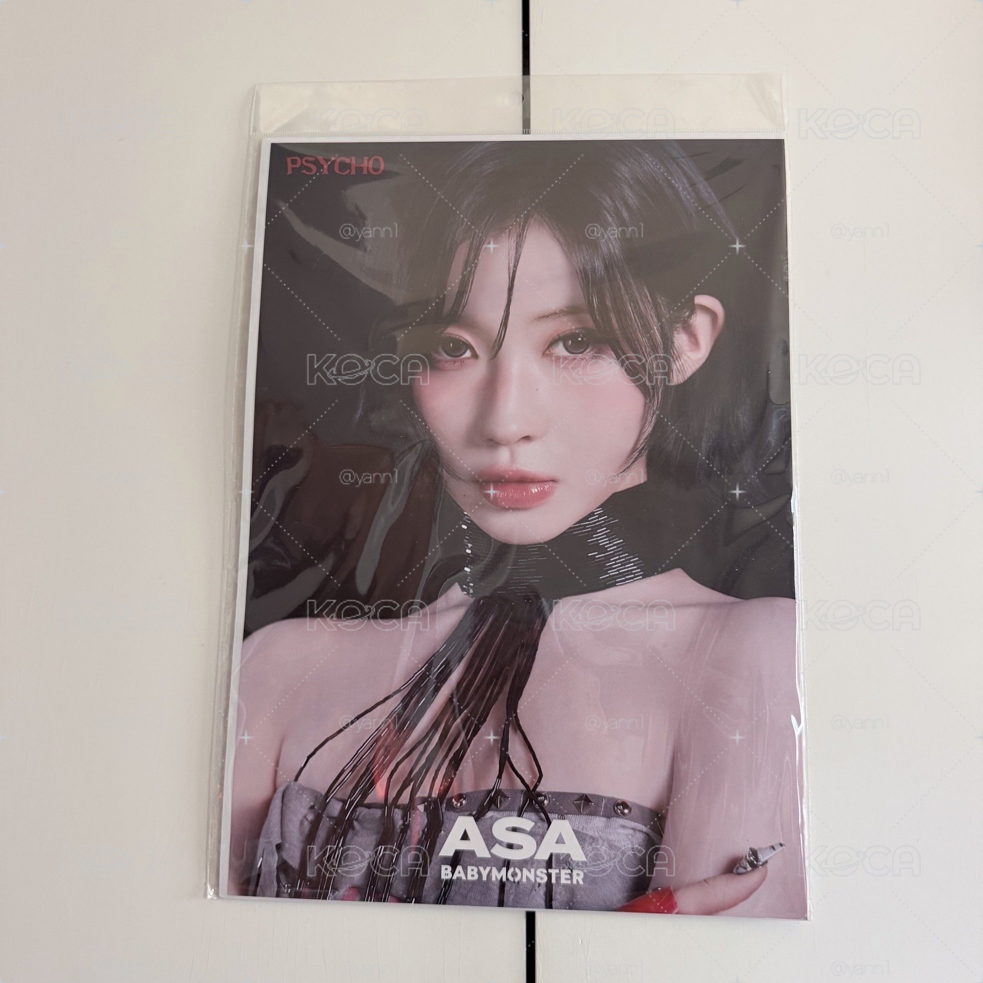 BABYMONSTER ASA PSYCHO日本海報