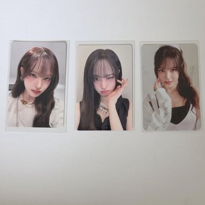 Ive Liz 栗子小卡  日本東京、大阪入場卡 、隨機卡