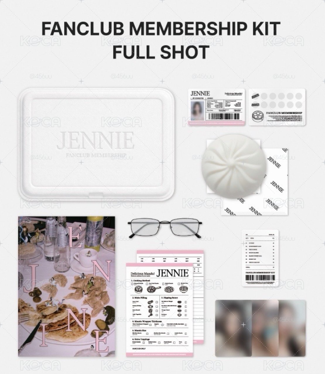 JENNIE會員禮 全新未拆