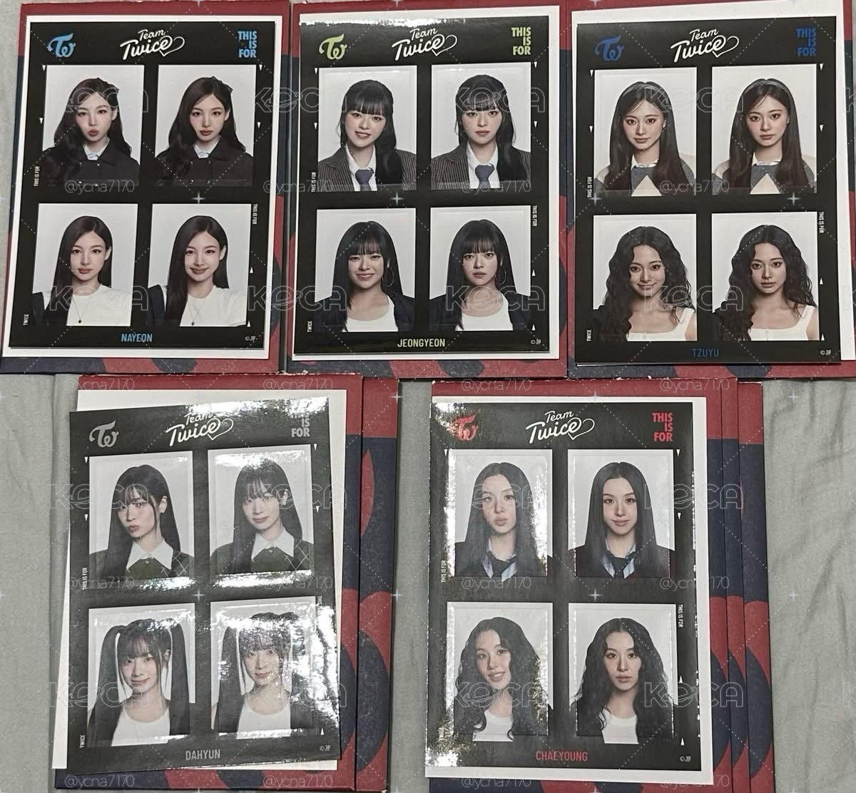 TWICE新國立證件照
