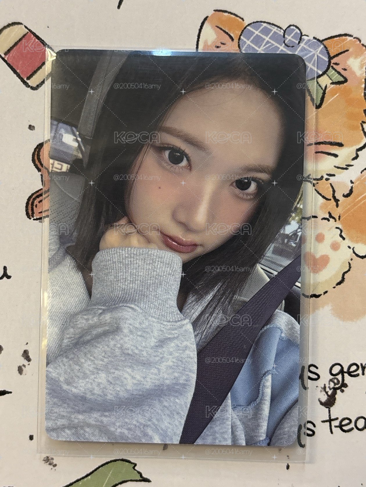 Jiwoo🤍Focus ma 1.0 簽售卡 