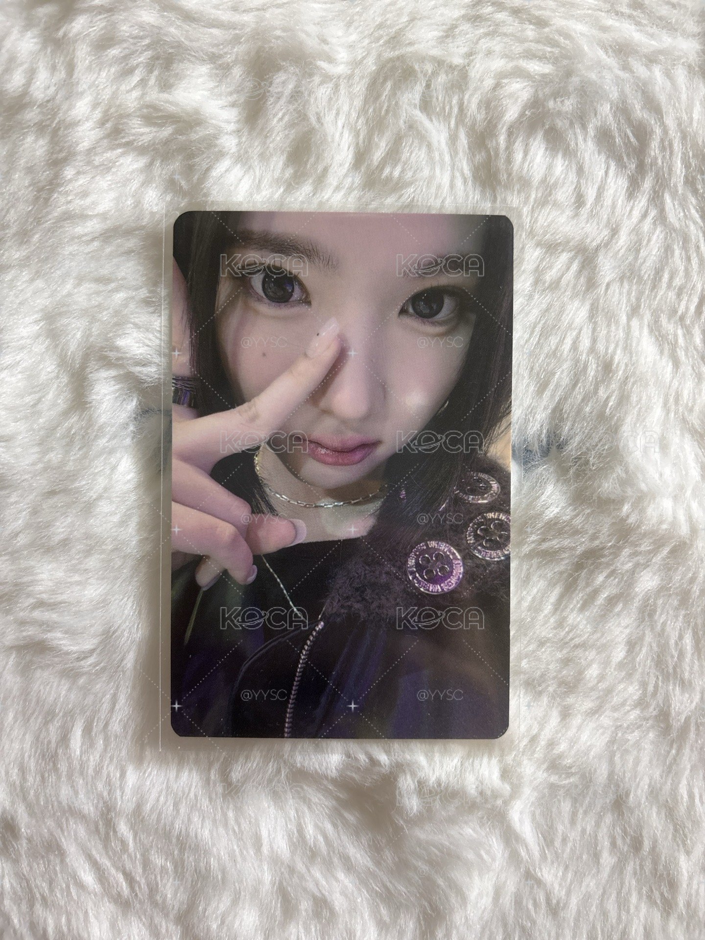 Jiwoo 單一 ma 幸運卡 