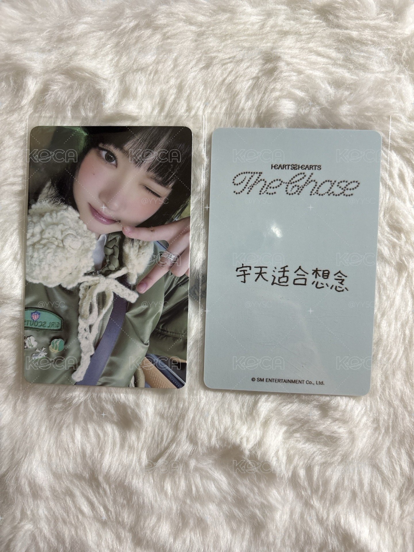 Jiwoo 中文卡背 單一 kms 特典卡 早鳥