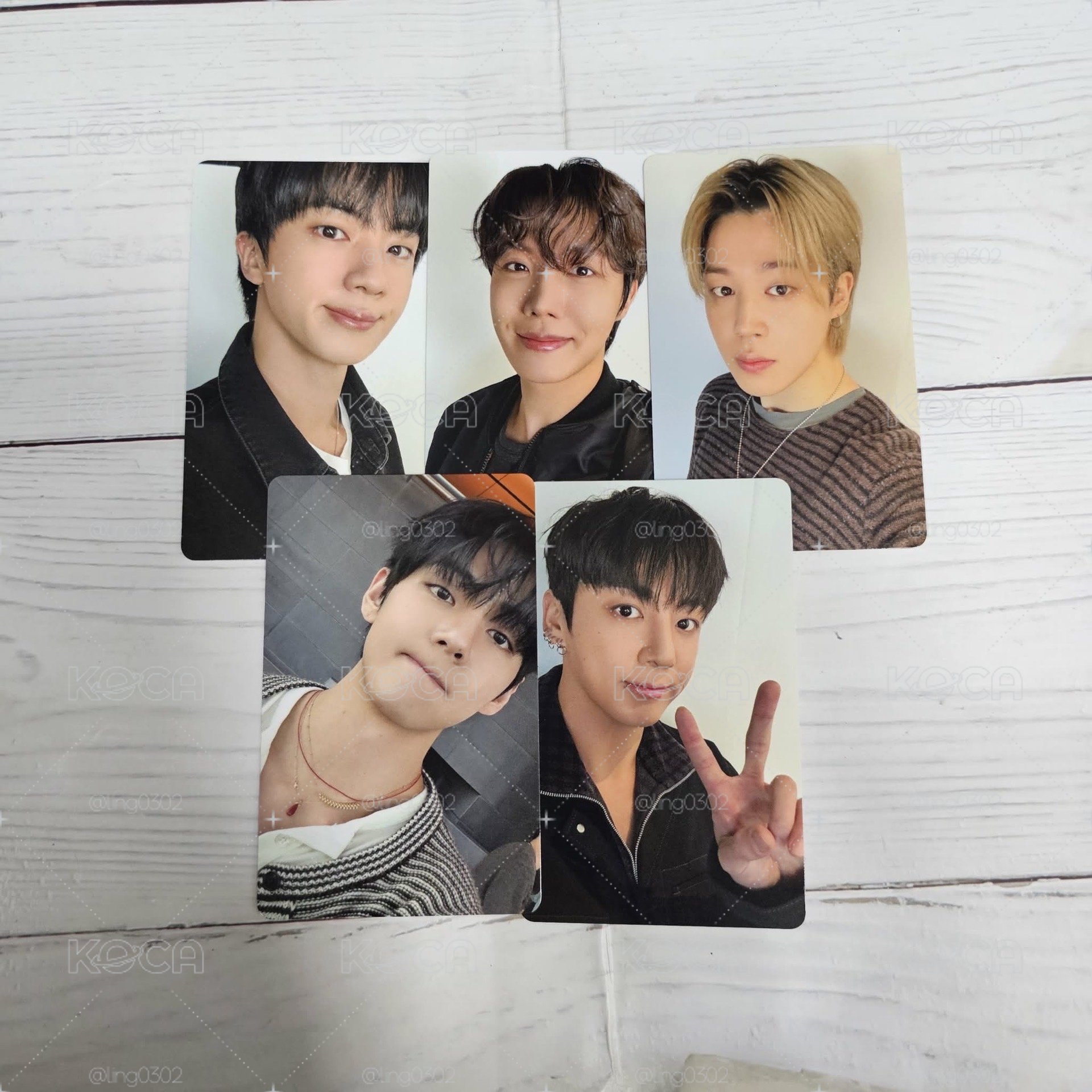 BTS 日咖預購特典