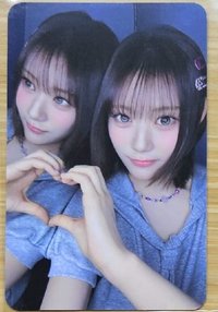 Babyface ms 鏡子愛心 簽售卡 