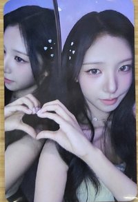 Babyface ms 鏡子愛心 簽售卡 