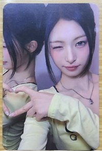 Babyface ms 鏡子愛心 簽售卡 
