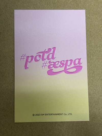 #potd展會 隨機卡 寧