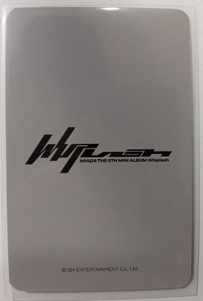 Whiplash k4 簽售卡 簽售吉
