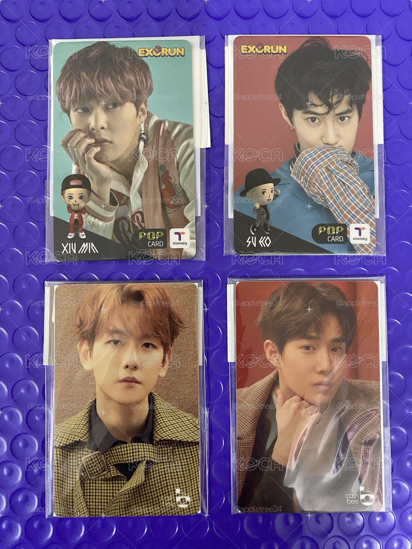 「全新未拆」EXO 交通卡
