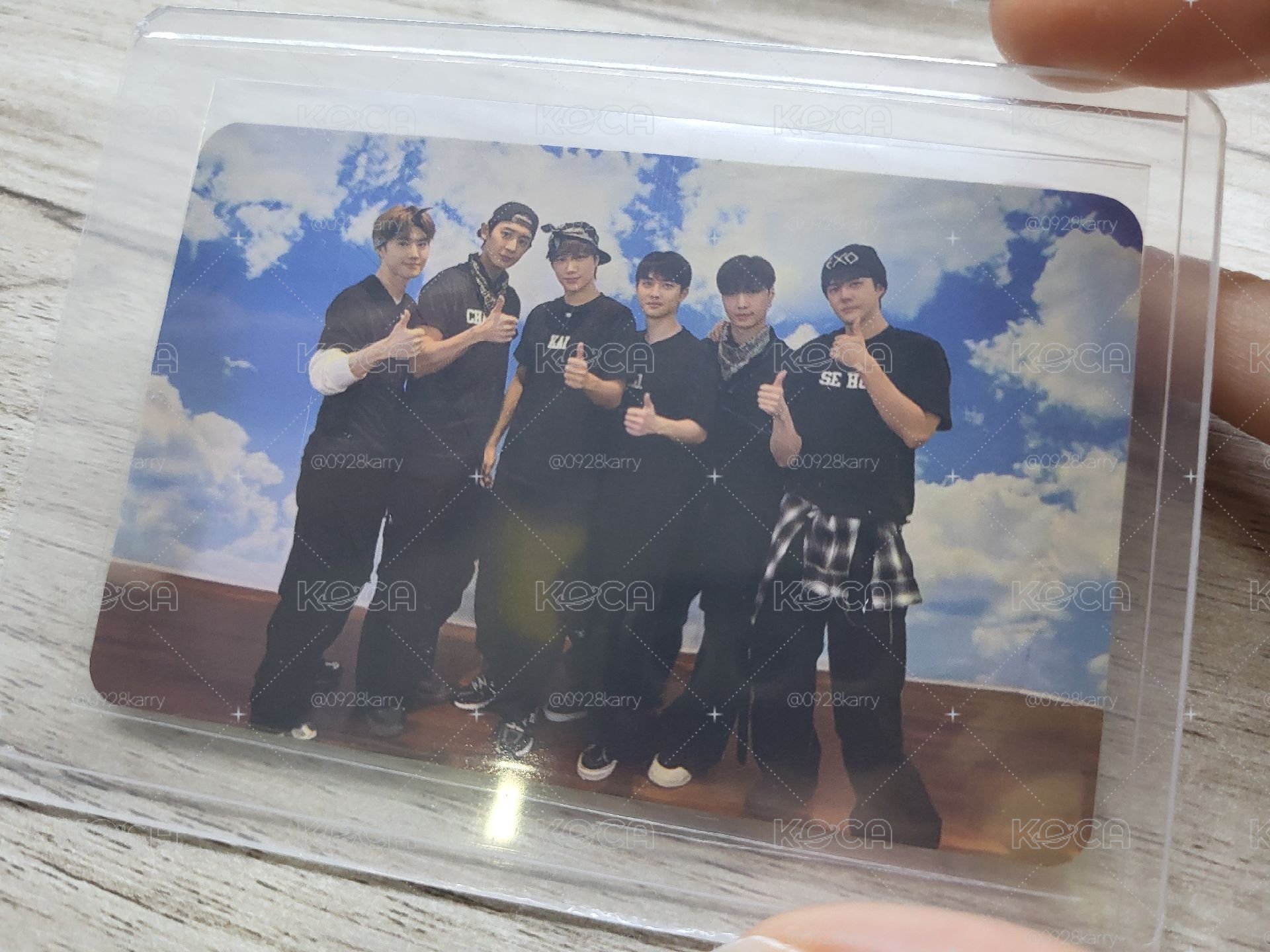 exo 入場卡