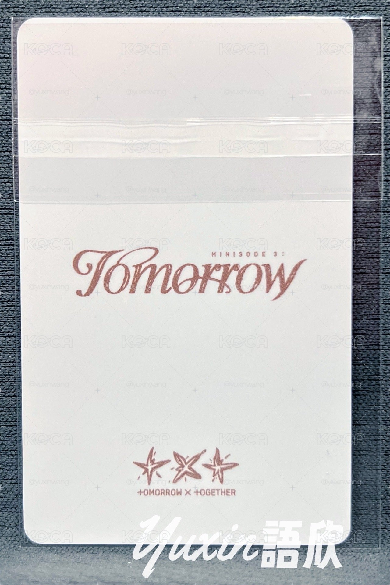 現貨✅ TXT 杋圭 minisode 3: TOMORROW 專輯 Weverse JAPAN 日咖 LD 特典 小卡