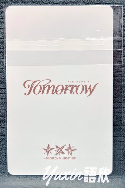現貨✅ TXT 杋圭 minisode 3: TOMORROW 專輯 Weverse JAPAN 日咖 LD 特典 小卡