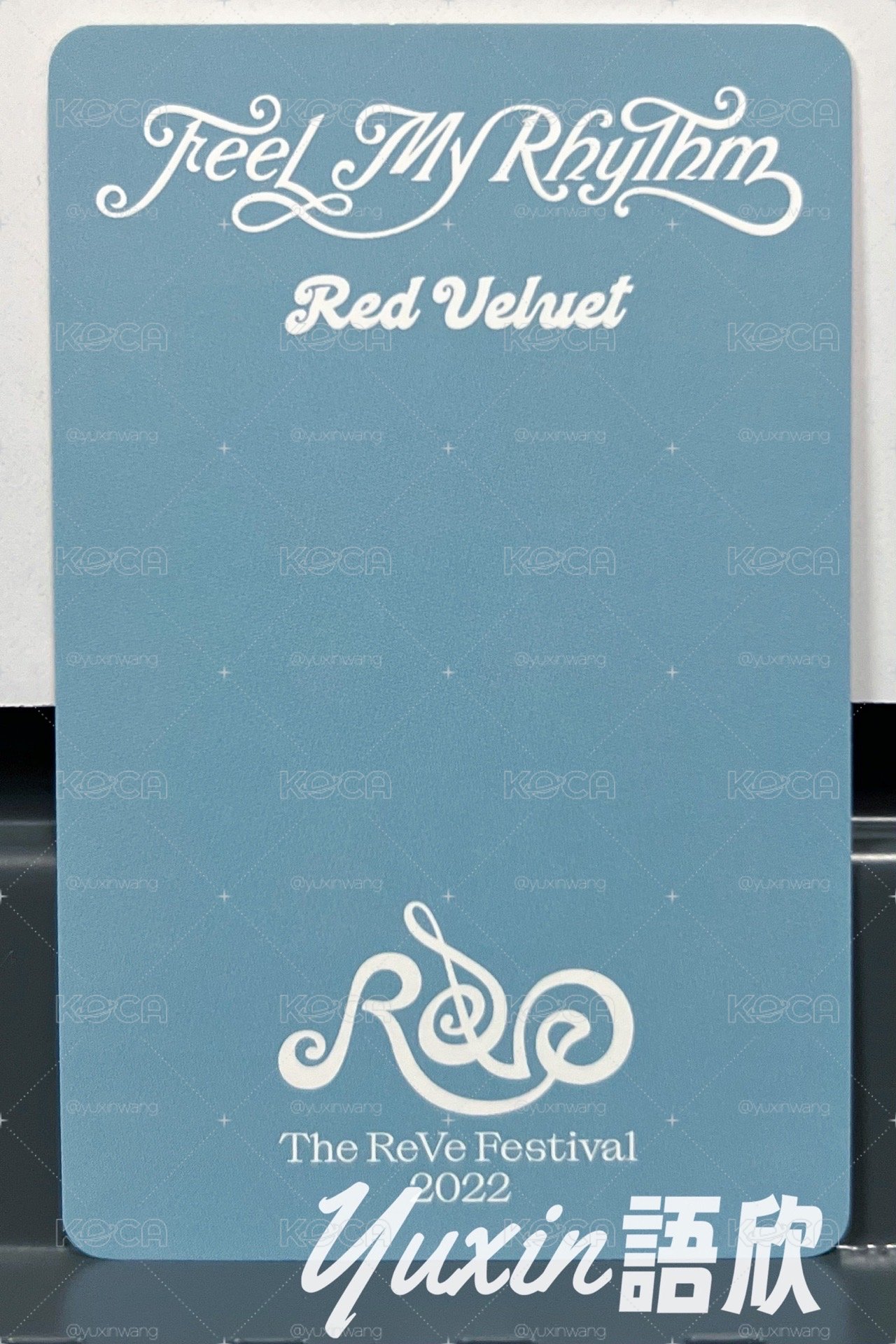 現貨✅ Red Velvet 澀琪 Feel My Rhythm 專輯 mu-mo SHOP 特典 小卡