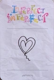 Imperfect-I'mperfect wm 周邊卡  背面