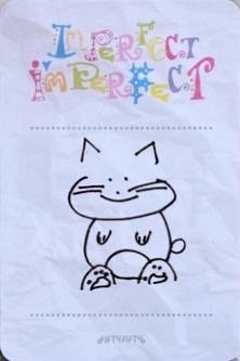 Imperfect-I'mperfect wm 周邊卡  背面
