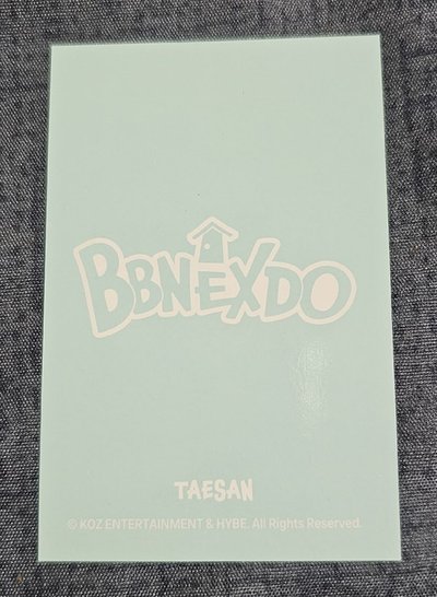BOYNEXTDOOR BBNEXDO TAESAN 