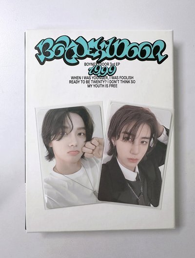 𝘽𝙊𝙔𝙉𝙀𝙓𝙏𝘿𝙊𝙊𝙍˚꩜｡｜𝟭𝟵.𝟵𝟵 專輯 𝗧𝘄𝗲𝗻𝘁𝘆 𝘃𝗲𝗿.