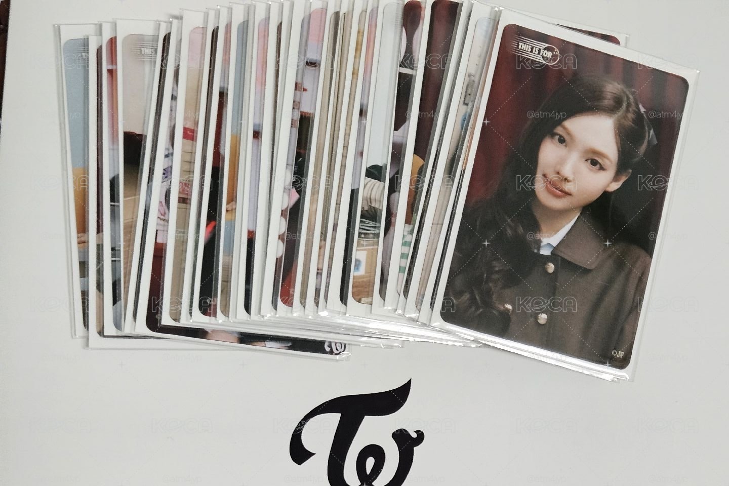 TWICE THIS IS FOR 新國立 線下 一番賞 參加賞 透卡
