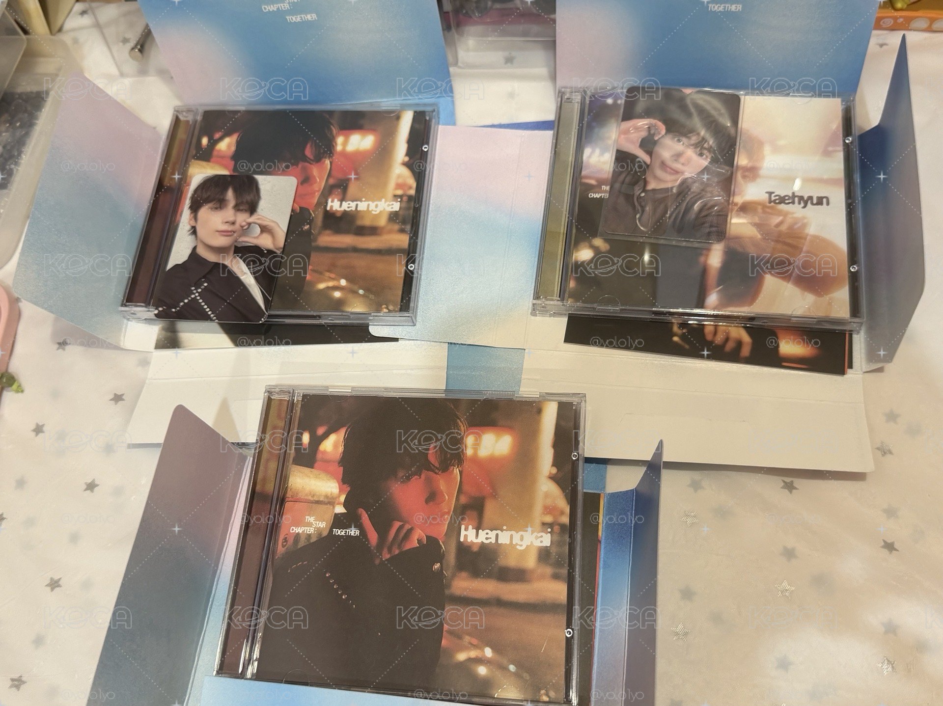 TXT 單封、solo專