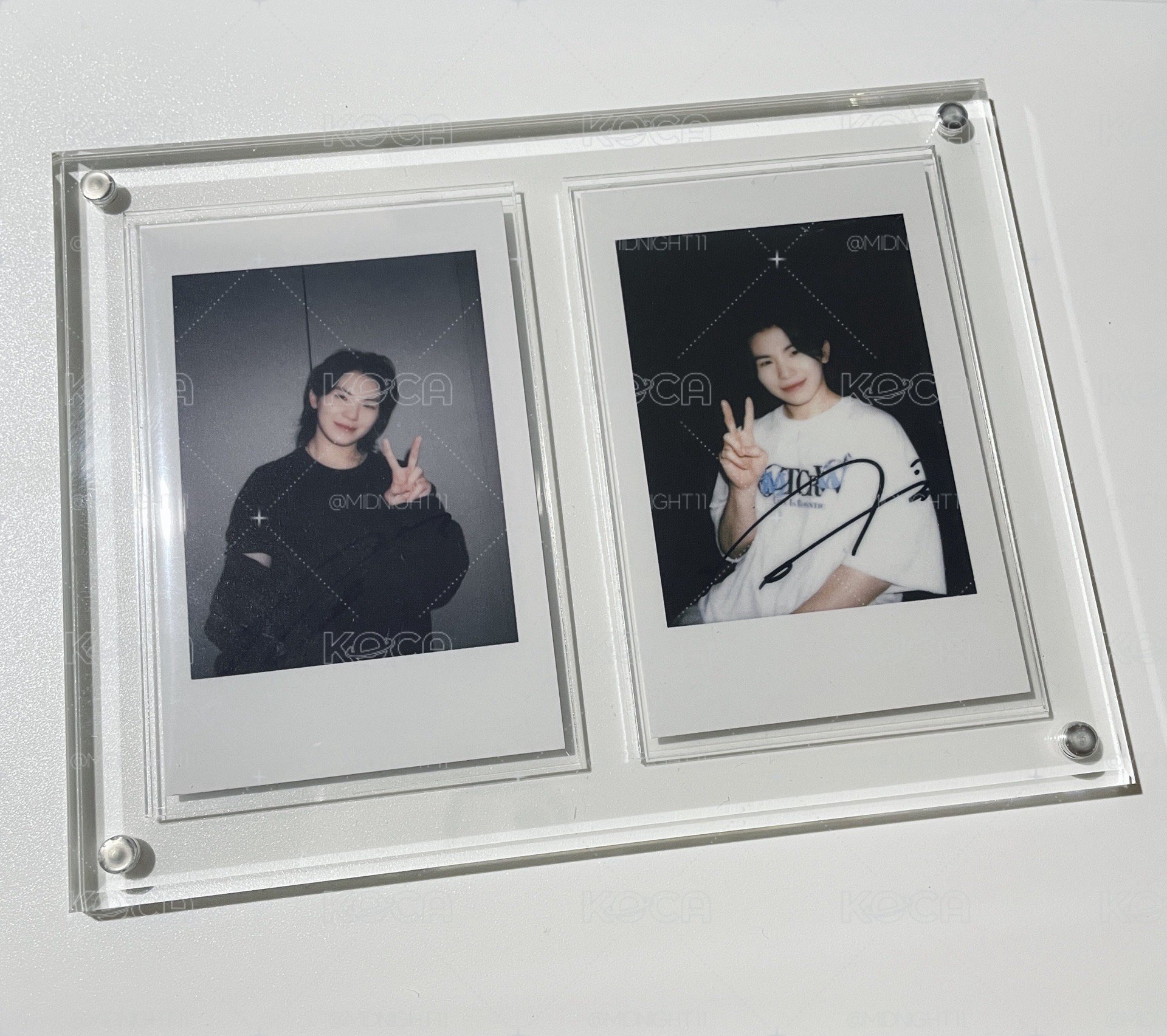 李知勳 WOOZI 簽售拍立得