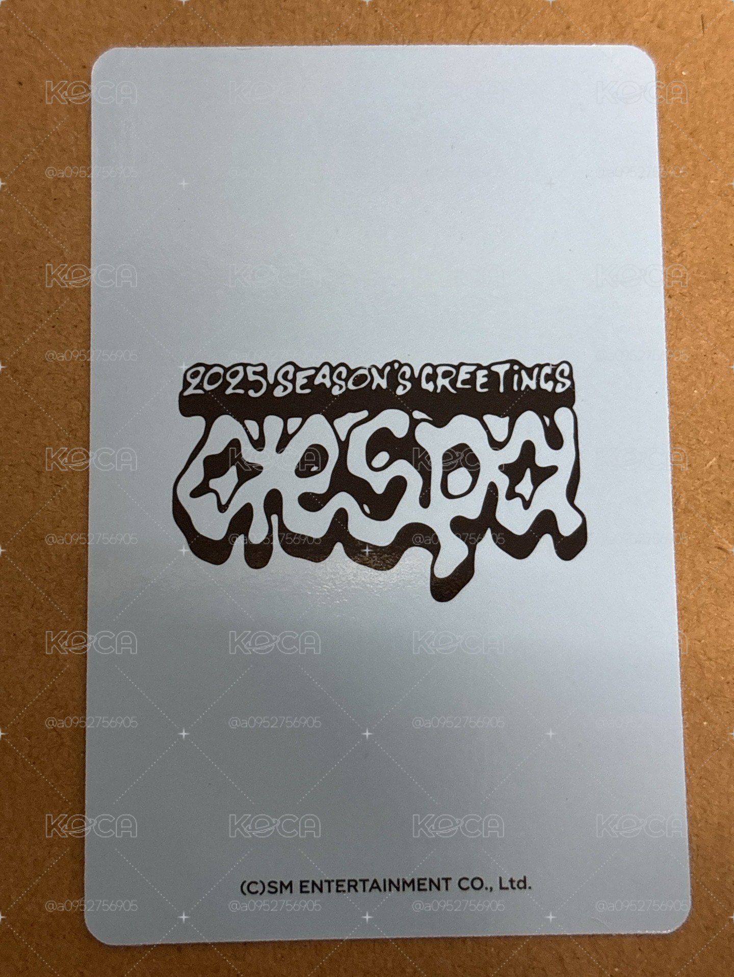 25年曆 am 特典卡 特典冬