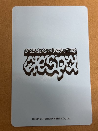 25年曆 am 特典卡 特典冬
