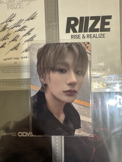 RIIZE Anton ODYSSEY 中文卡背