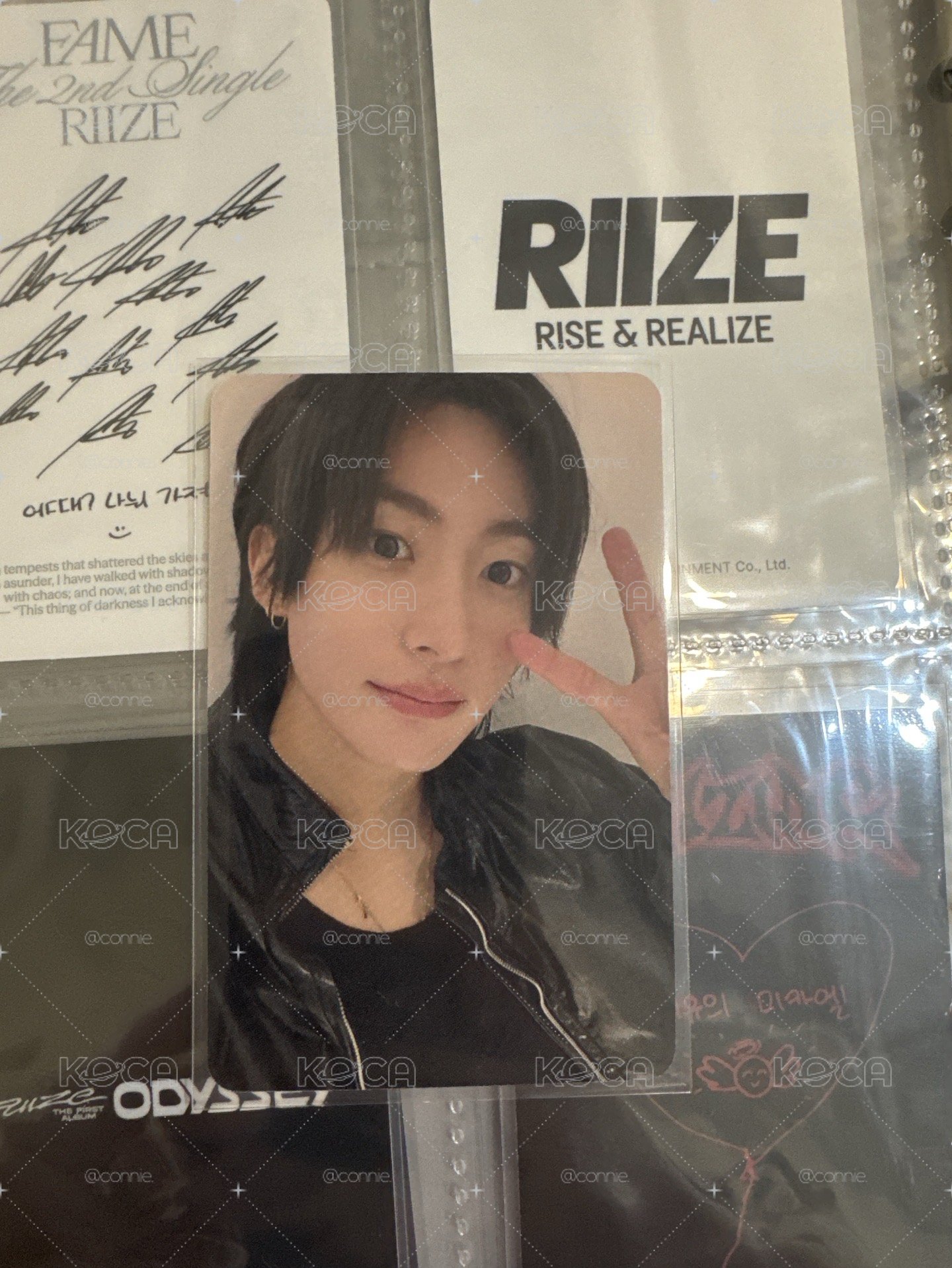 RIIZE Anton 星河特典卡