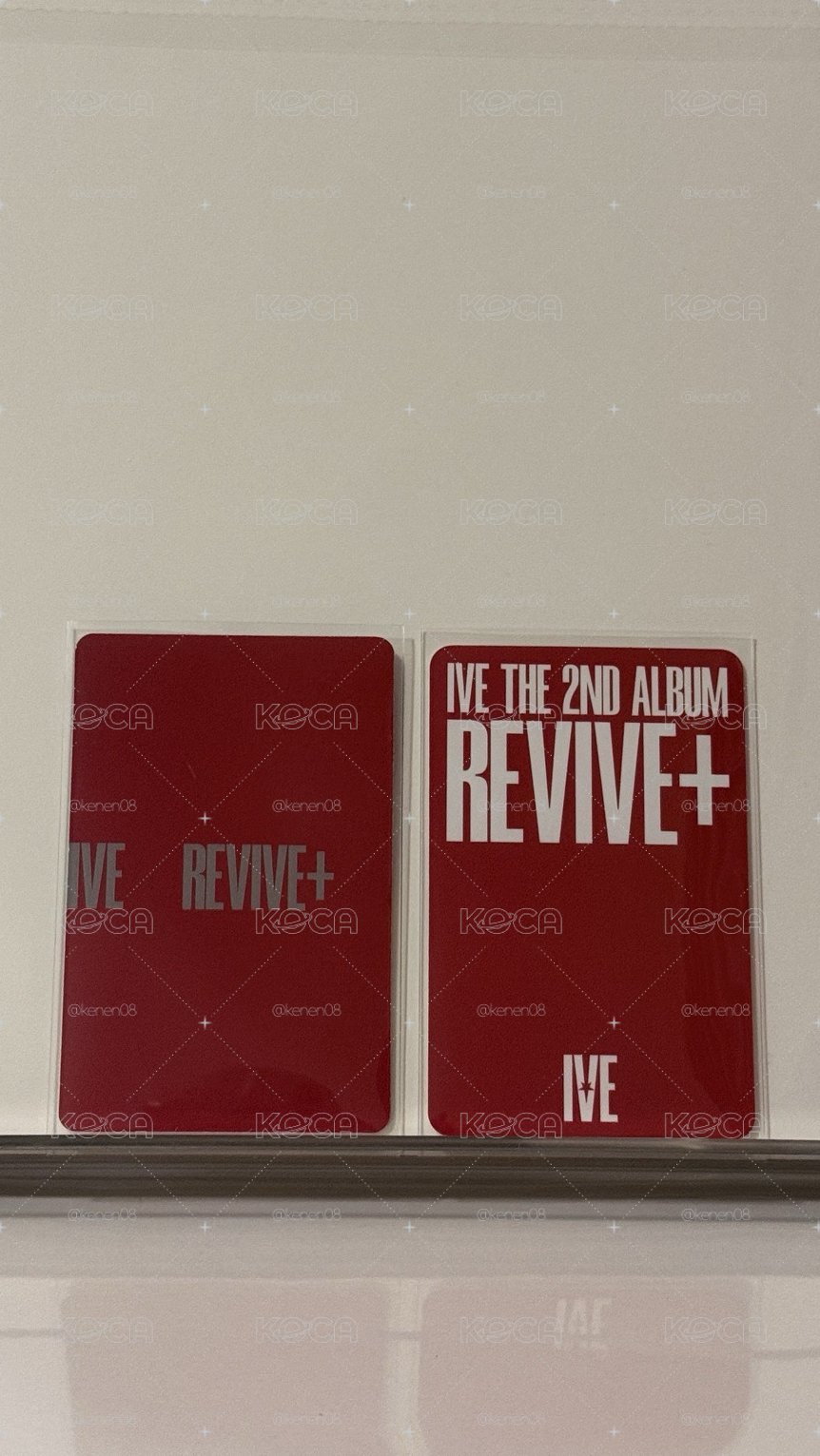 IVE REVIVE+ 專輯卡 張員瑛 特典