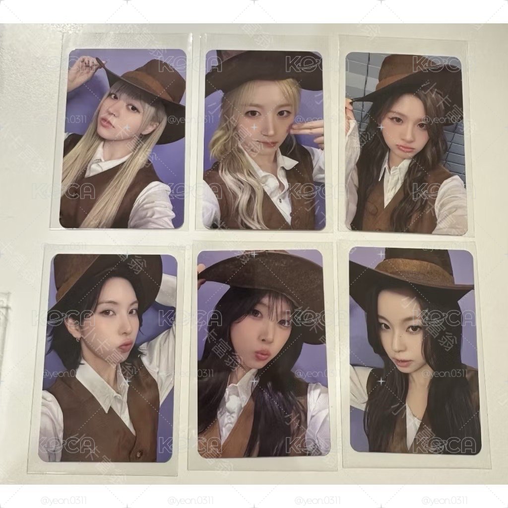 NMIXX 現貨 Blue Valentine MS 牛仔女郎 小卡 特典 簽售卡