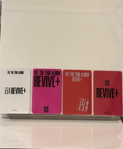 IVE REVIVE+ 專輯特典 張員瑛 小圓 set