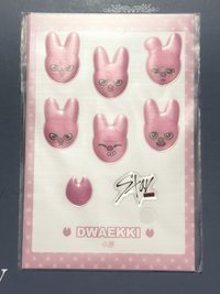 豬兔貼紙