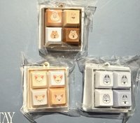 燦狼按鍵鑰匙圈