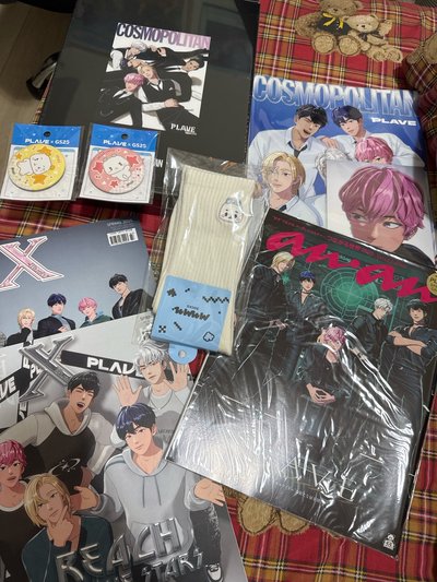 PLAVE周邊商品區