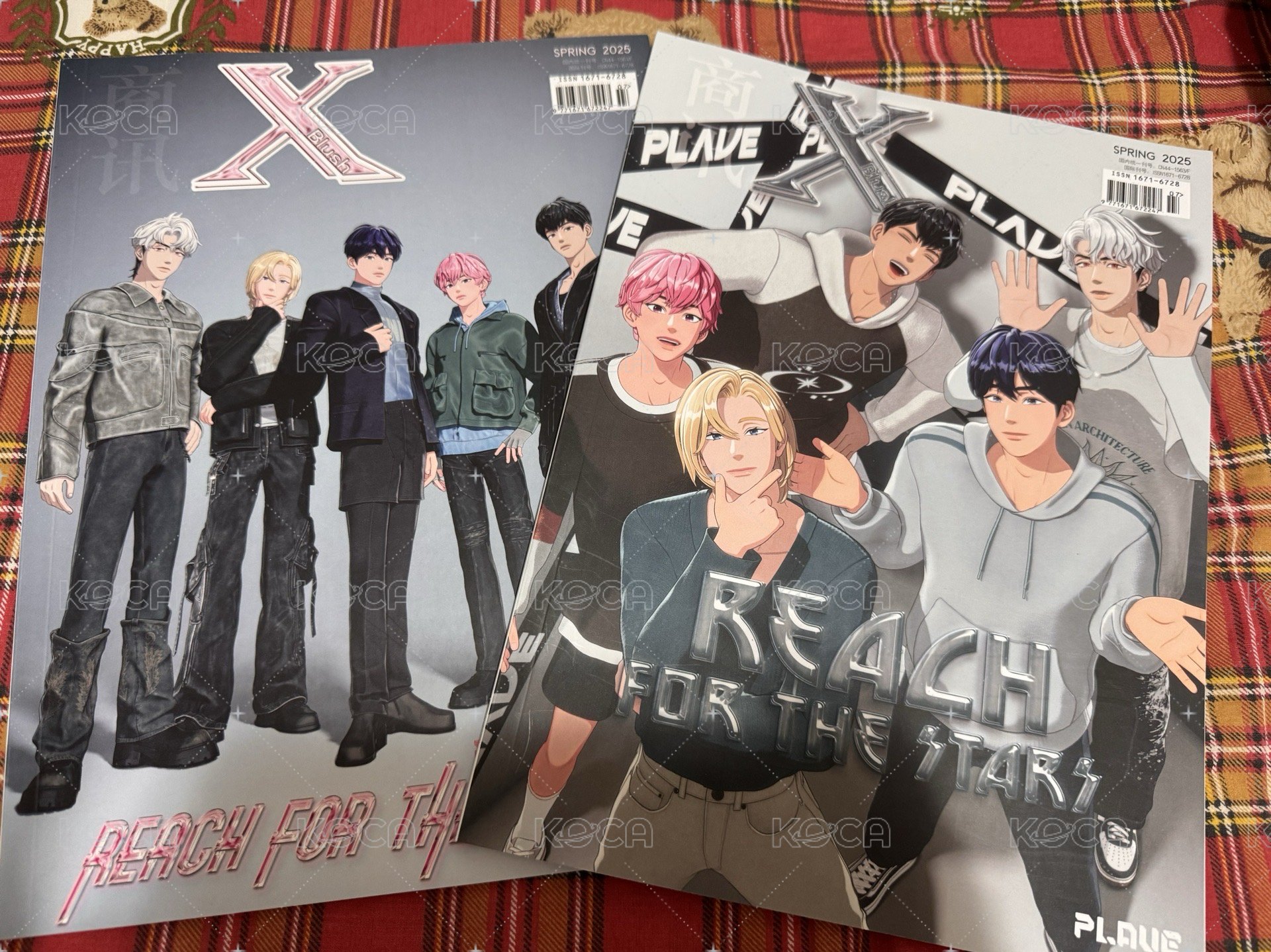 XBlush雜誌 純雜誌無特典周邊 