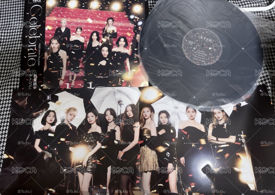 (現貨 一日內出貨 紙箱寄出）絕版限量 TWICE 黑膠 celebrate 日本 黑膠 唱片