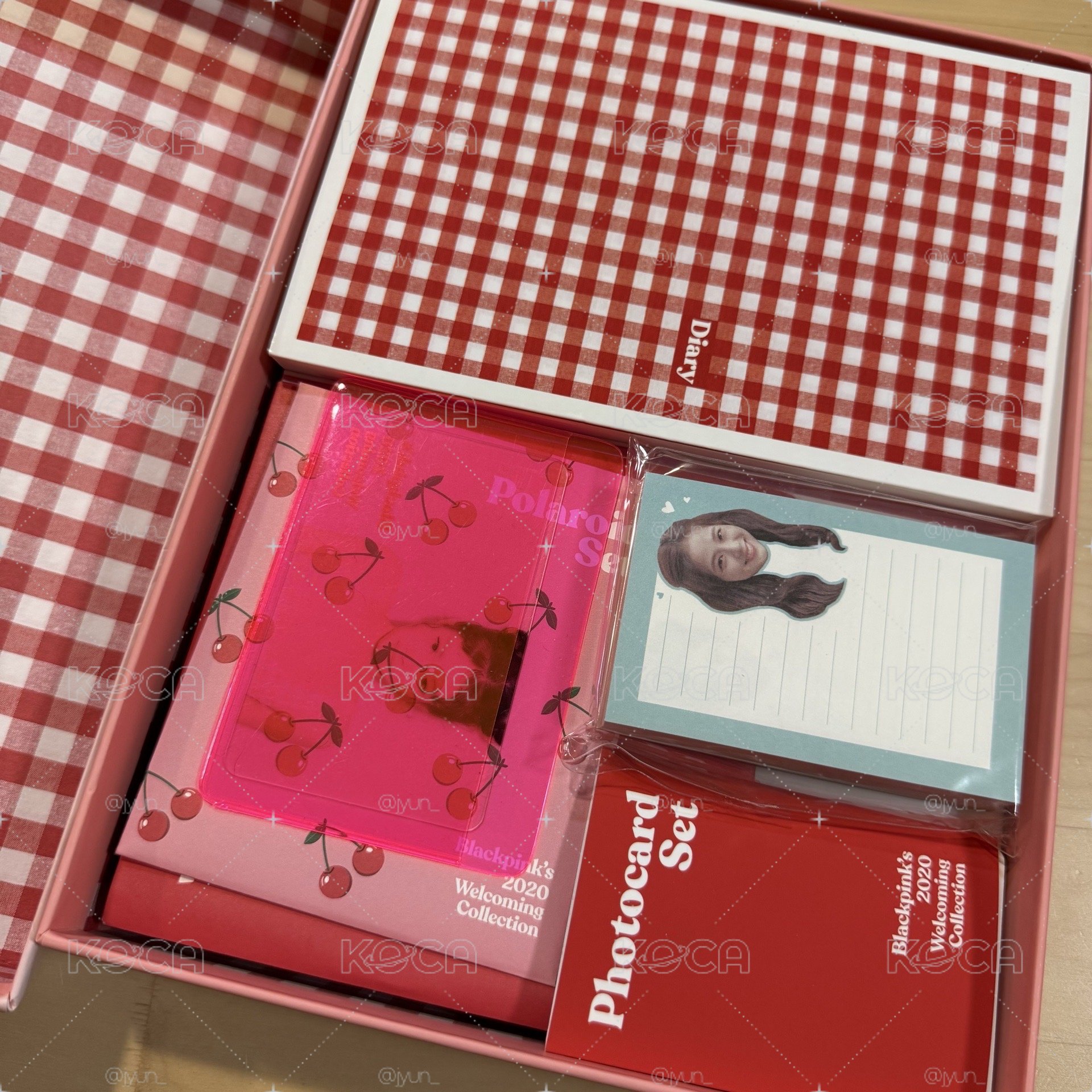 BLACKPINK2020年曆_已拆全專