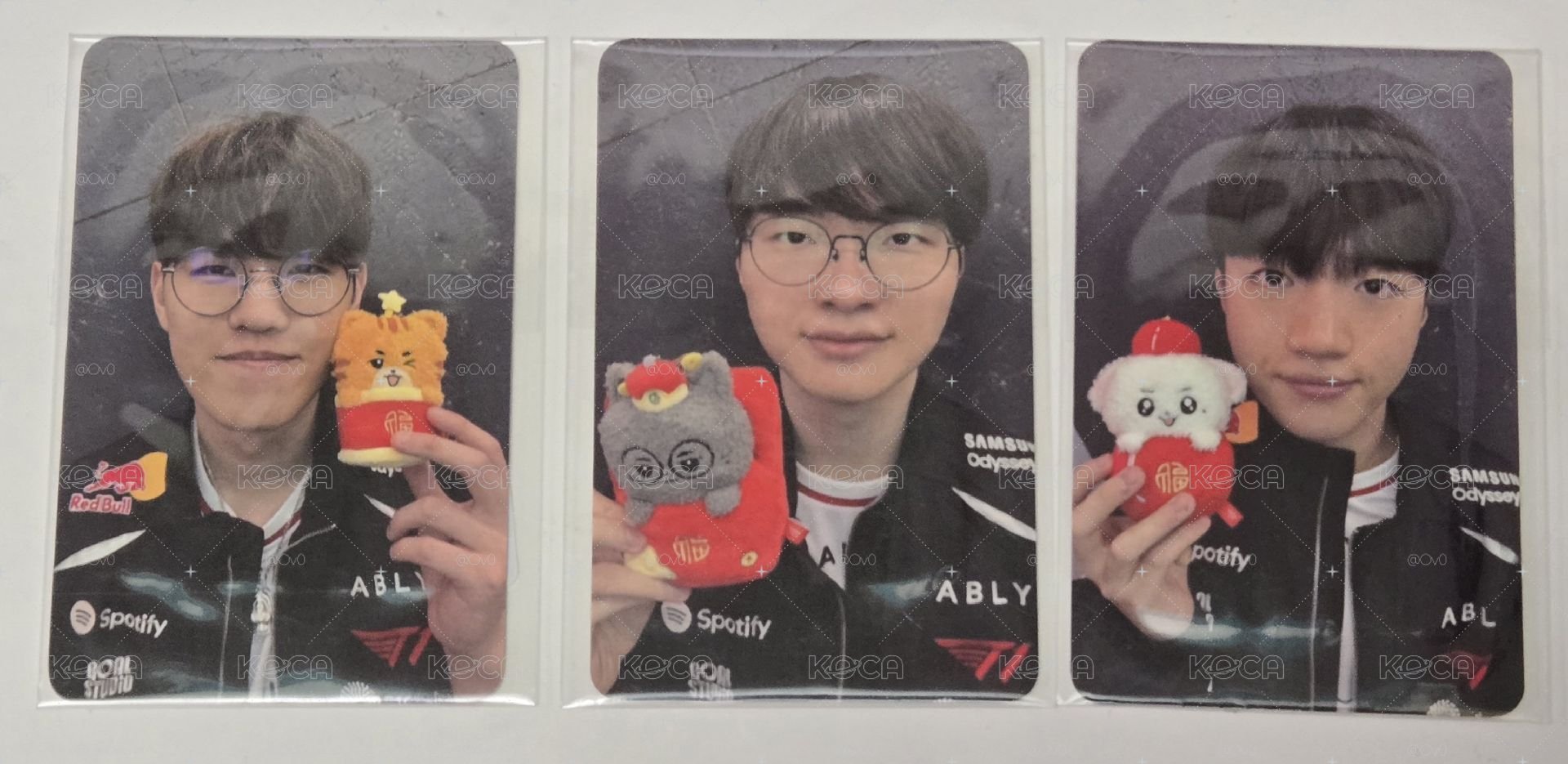 新春娃卡 Oner.Faker.Keria三張一組