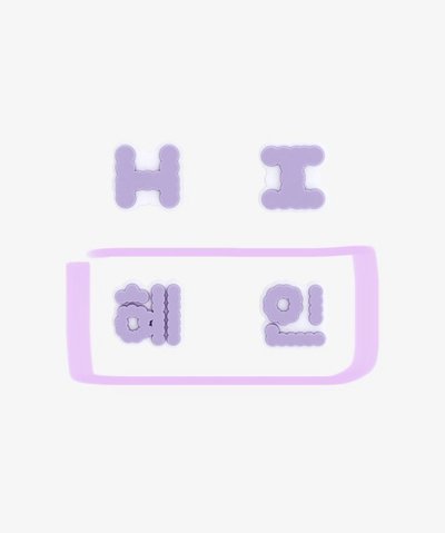Hyein手燈扣 韓文姓名組